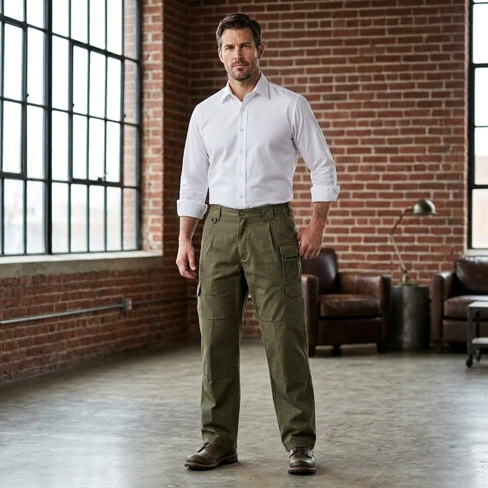 5.11 Tactical Series Mens 34x32 Olive Drab Cotton Cargo Pants 74251